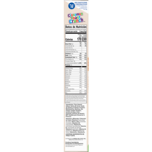 Cinnamon Toast Crunch Cereal