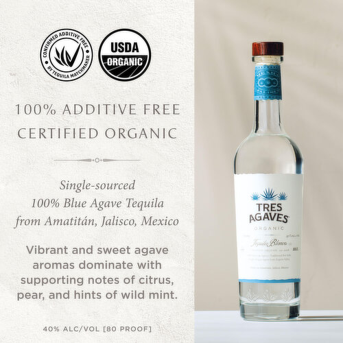 Tres Agaves Blanco Tequila