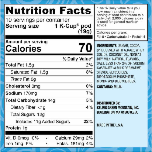 Swiss Miss K-Cup Pods Milk Chocolate Hot Cocoa Mix