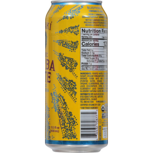 Guayaki Yerba Mate, Organic, Bluephoria