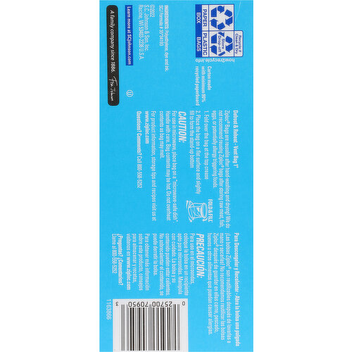 Ziploc Seal Top Bags, Storage, 80 Quart