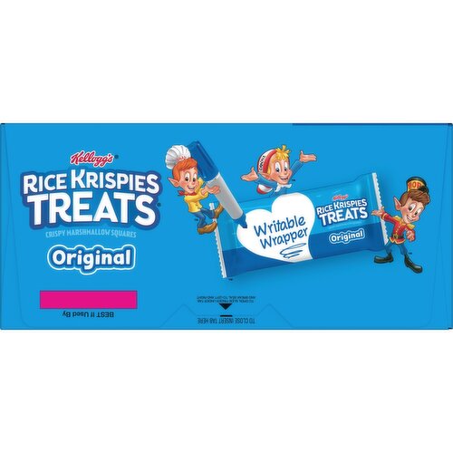 Rice Krispies Treats Crispy Marshmallow Squares, Original, Single Serve
