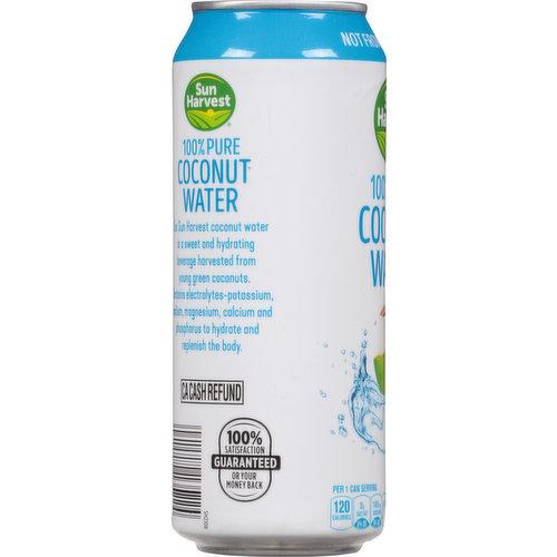 Sun Harvest Coconut Water, 100% Pure