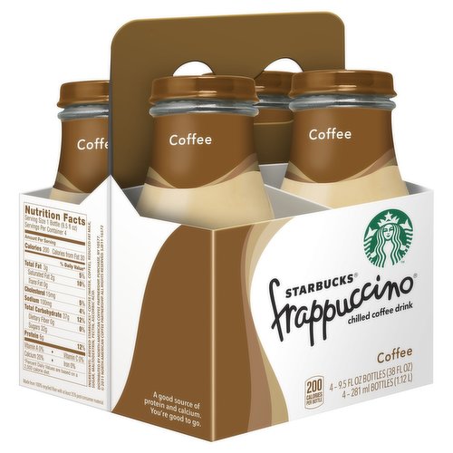 Starbucks Starbucks Frappuccino Chilled Coffee Drink Coffee 9.5 Fl Oz 4 Count Bottle
