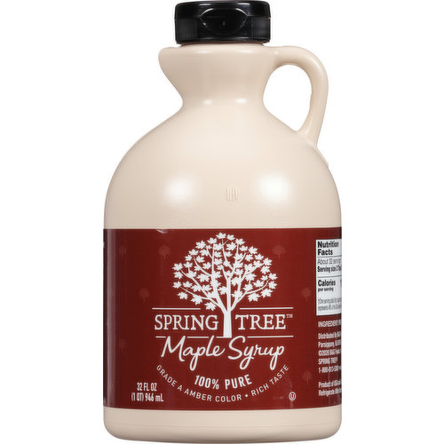 Spring Tree Maple Syrup, 100% Pure