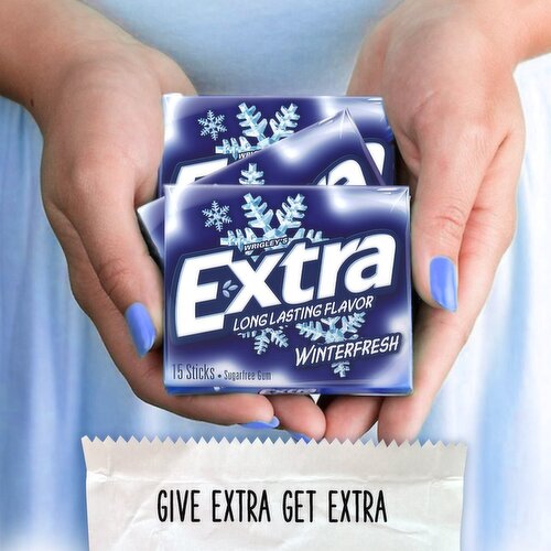 EXTRA Winterfresh Chewing Gum Packs