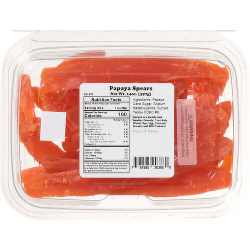 First Street Papaya Spears