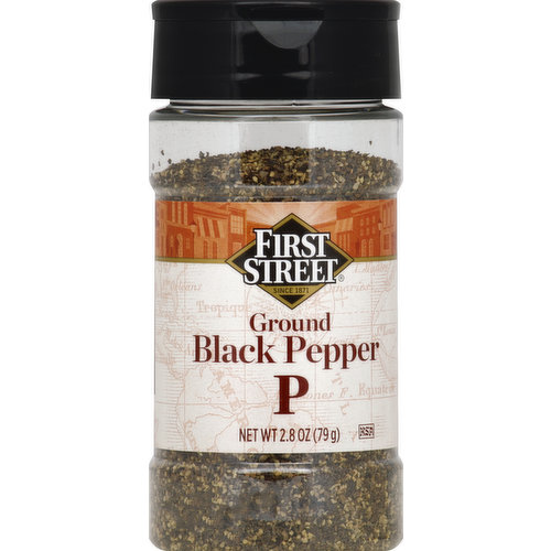 First Street Black Pepper, Ground