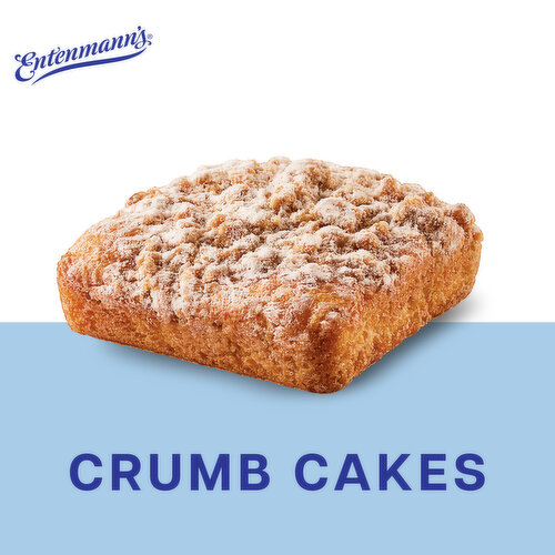 Entenmann's Crumb Cinnamon Sugar Mini Snack Cakes, 6 packs, 12.25 oz