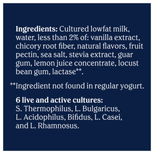 Chobani Lowfat Greek Vanilla Yogurt