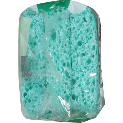 Scotch-Brite Scrub Sponges, Scrub Dots, Heavy Duty, Stay Fresh, 3 Pack