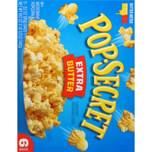 Pop-Secret Extra Butter Microwave Popcorn