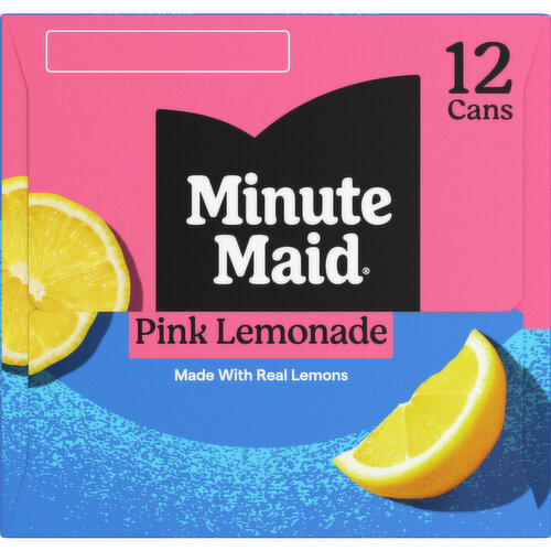 Minute Maid Pink Lemonade Cans