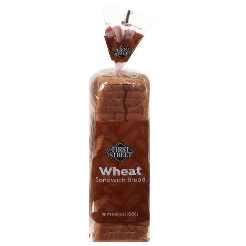 First Street Sandwich Bread, Wheat