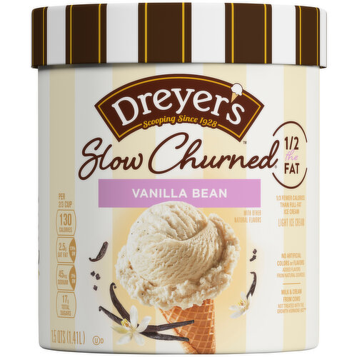 Dreyer's Ice Cream, Light, Vanilla Bean
