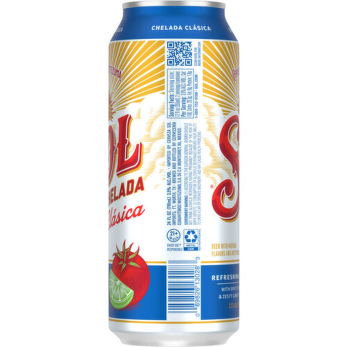 Sol Chelada Clasica Beer