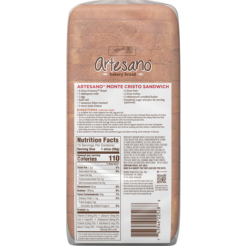 Sara Lee Bakery Bread, Maple & Brown Sugar