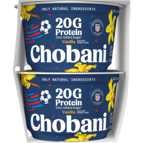 Chobani Lowfat Greek Vanilla Yogurt