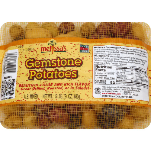 Melissa's Potatoes, Gemstone