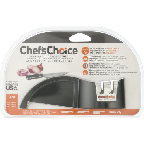 Chef's Choice Knife Sharpener, Manual, 478