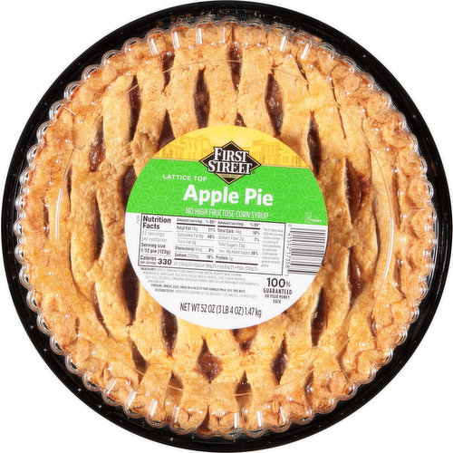 First Street Apple Pie, Lattice Top