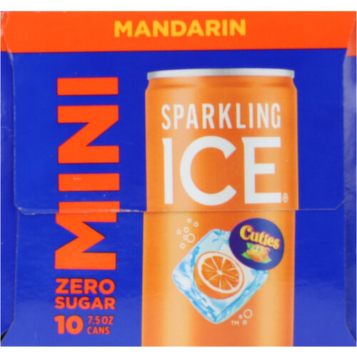 Sparkling Ice Zero Sugar Mandarin Mini Sparkling Water