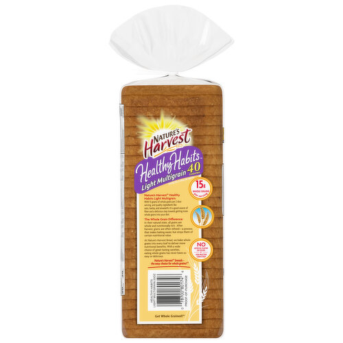 Nature's Harvest Light Multigrain Bread, 20 oz