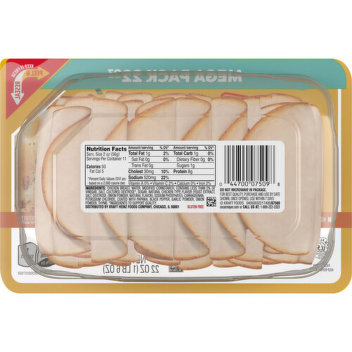 Oscar Mayer Rotisserie Seasoned Chicken Breast Mega Pack