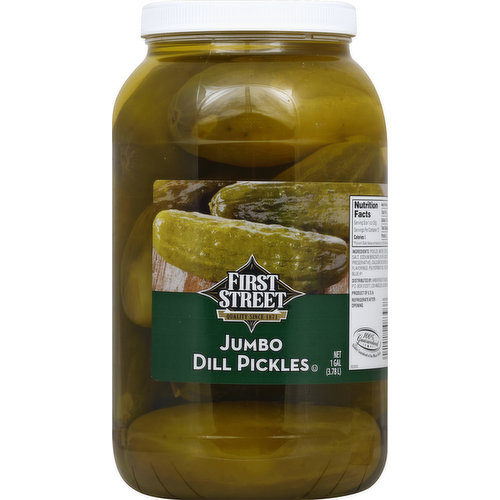 First Street Dill Pickles, Jumbo