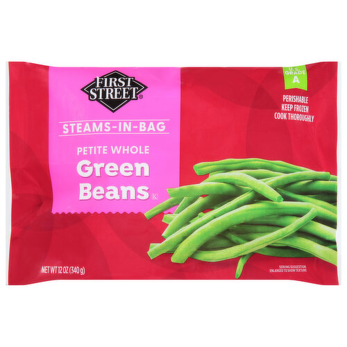 First Street Green Beans, Petite