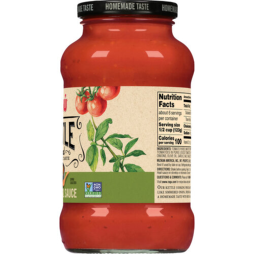 Ragu Sauce, Kettle Cooked, Tomato Basil