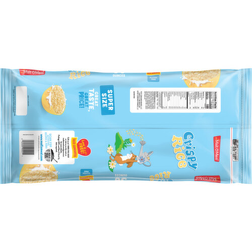 Malt O Meal Crispy Rice Cereal