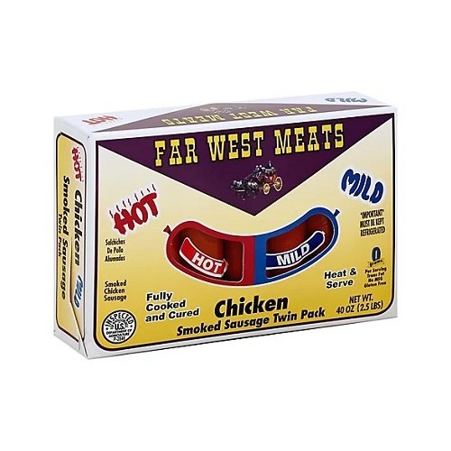 Far West Louisiana Sausage Twin Pack, 2.5 lb