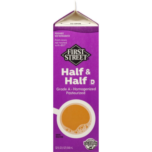 First Street Half & Half