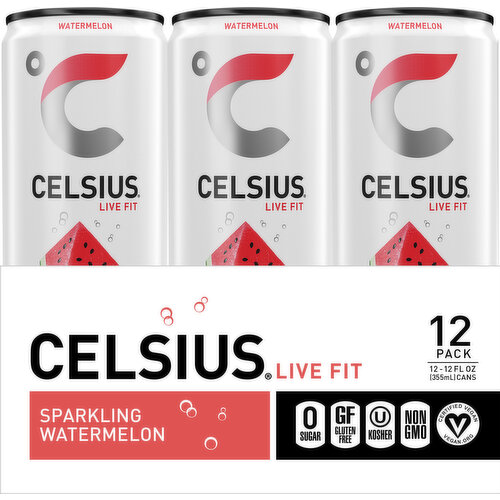 Celsius Sparkling Watermelon Energy Drink