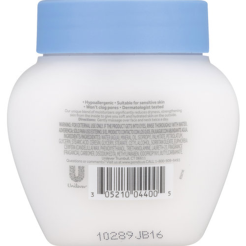 Pond's Facial Moisturizer, Dry Skin Cream