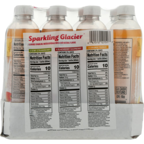 First Street Sparkling Glacier, Assorted