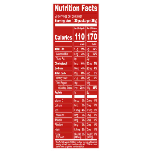 Duncan Hines Brownie Mix, Chewy Fudge, Family Size