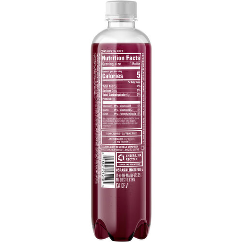 Sparkling Ice Zero Sugar Black Cherry Sparkling Water