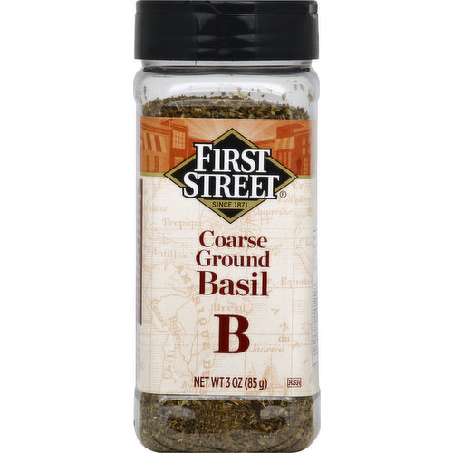 First Street Basil, Coarse Ground