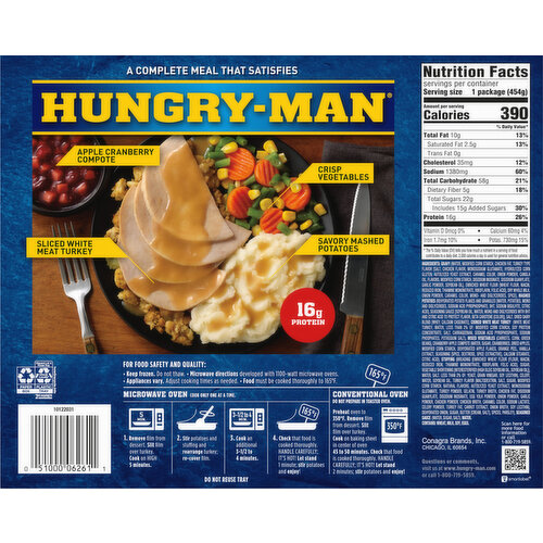 Hungry-Man Roasted Carved White Meat Turkey