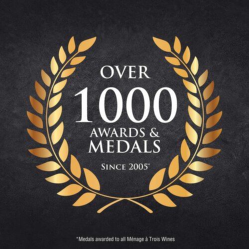 Menage a Trois Dark Red Blend Midnight California Wine