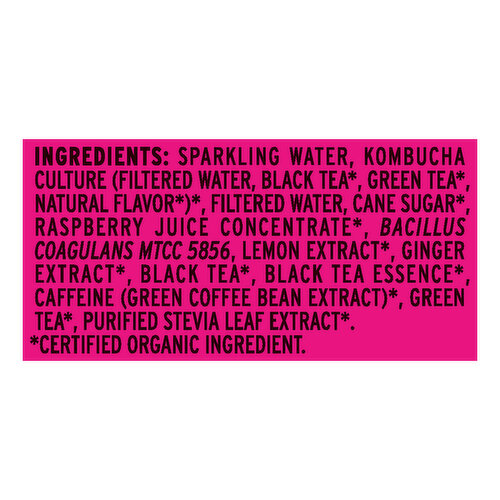 KeVita Live Probiotic Raspberry Lemon Kombucha