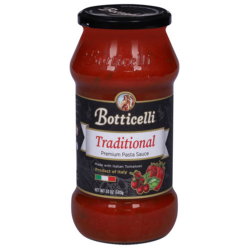 Botticelli Pasta Sauce, Premium, Traditional