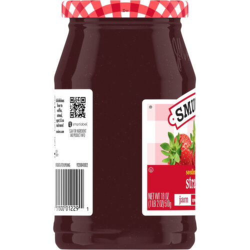 Smucker's Seedless Strawberry Jam Image 3 of 6
