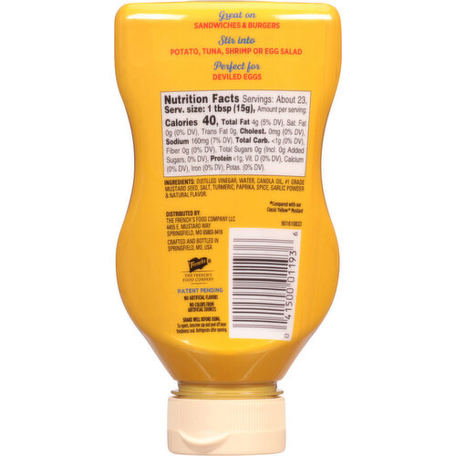 French's Creamy Yellow Mustard Spread
