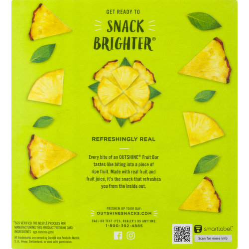 Outshine Fruit Ice Bars, Pineapple