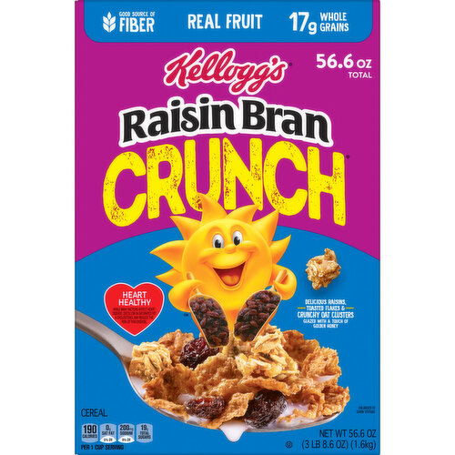 Raisin Bran Crunch Breakfast Cereal, Original