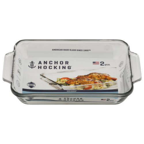 Anchor Hocking Baking Dish, 2 Quart