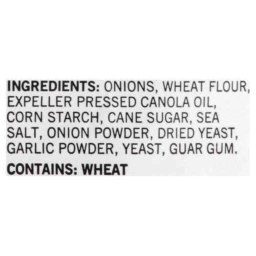 Alexia Onion Rings, with Panko Breading and Sea Salt, Crispy